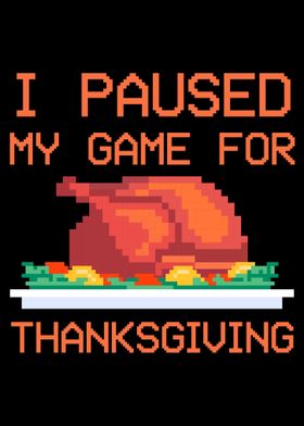 Funny Thanksgiving Gamer