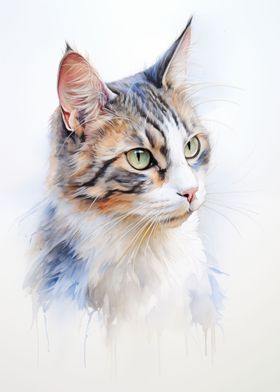 Domestic Shorthair Sketch