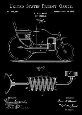 1899 Vintage Car Patent