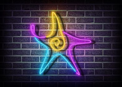 Starfish Neon