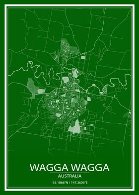 Wagga Wagga AUS Green Map