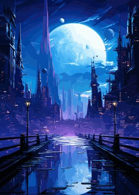 Anime Future City