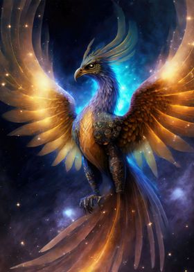 Mystical Nebula Phoenix