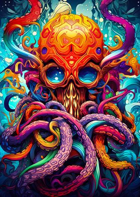 Colorful Octopus