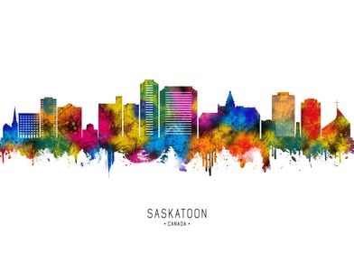 Saskatoon Canada Skyline