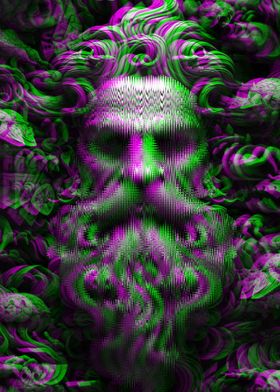 STOICISM GLITCH ART