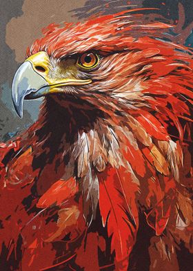 Vintage Red Eagle