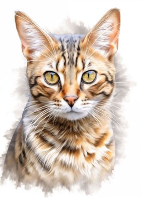 Bengal Cat Sketch