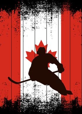 Canada hockey player