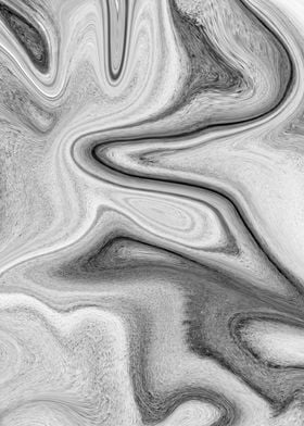 Abstract Grey Marble