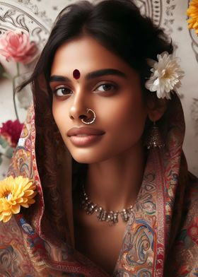 Beautiful Indian Portrait
