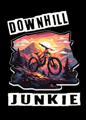 Downhill Mountainbiker