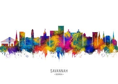 Savannah USA Skyline