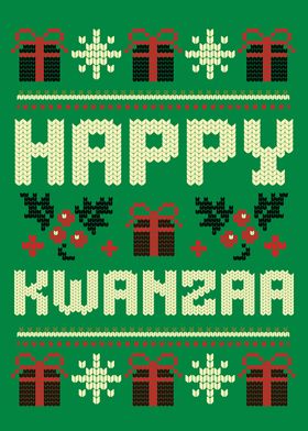 HAPPY KWANZAA GREEN