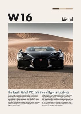 The Bugatti Mistral W16