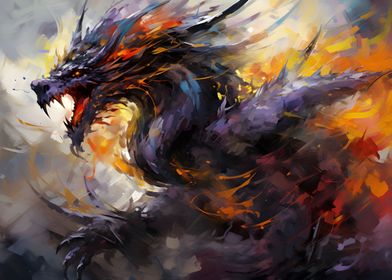 Dragon Abstract Surreal
