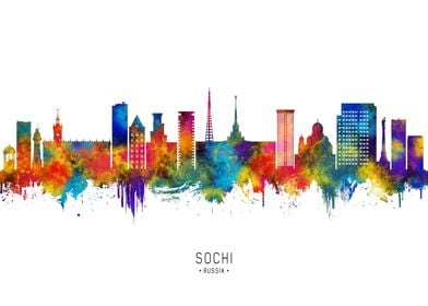 Sochi Russia Skyline