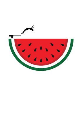 Funny Watermelon Picture