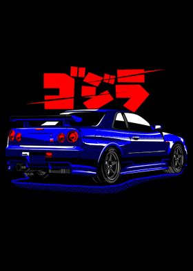 NISSAN Skyline GTR 34