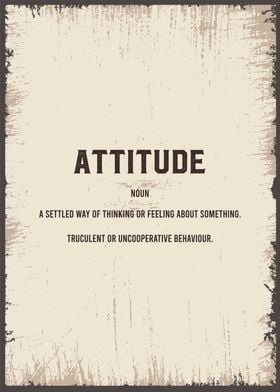 attitude