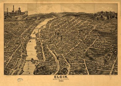 Elgin Illnois 1880