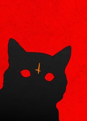 satanic cat