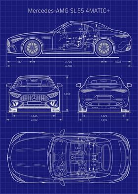 Mercedes AMG SL 55 2023