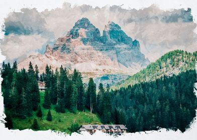 Tre cime di Lavaredo Italy