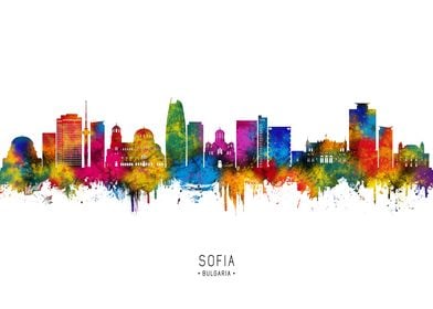 Sofia Bulgaria Skyline