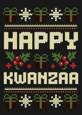 HAPPY KWANZAA BLACK