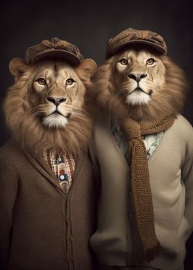 Hipster Lion Brothers