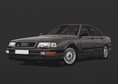 Audi V8 Quattro D11 BBS