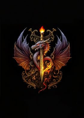 Lava Dragon Dagger