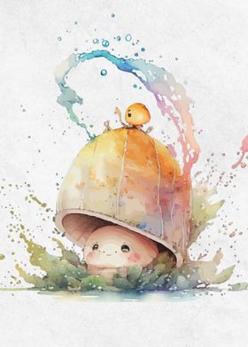 Watercolor Animal 