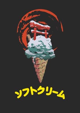 Ice cream Japanese style