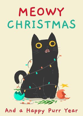 meowy christmas meme