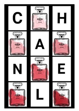 Chanel Fashion' Poster by Anam Hanif Studio