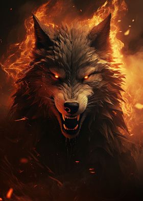 Fire Wolf