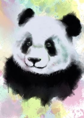 Panda Painting