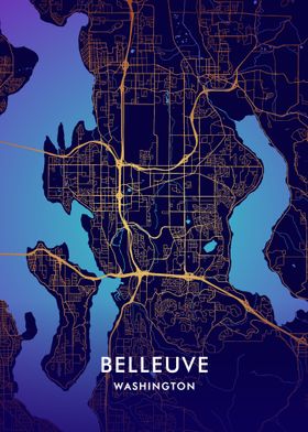 Bellevue Map