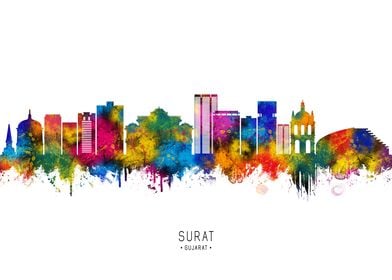 Surat India Skyline