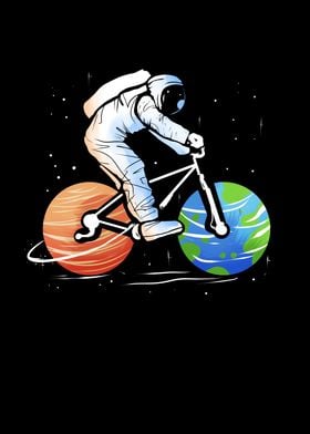 Bicycle Astronaut Cycling