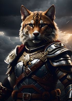 Cat warrior strong