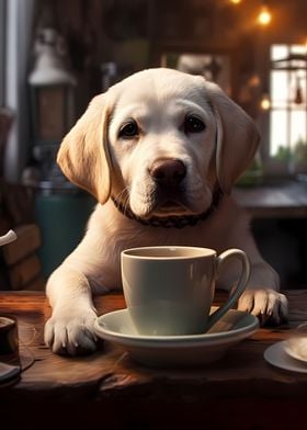 Labrador Retriever Coffee