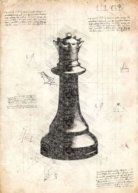 Da Vinci Queen chess