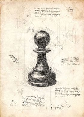 Da Vinci Pawn chess