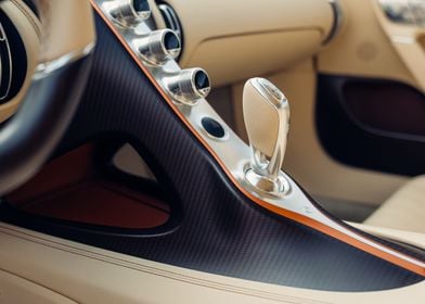 Bugatti Chiron interior