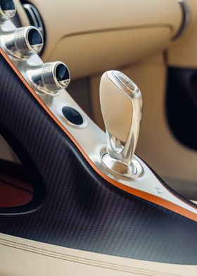 Bugatti Chiron interior