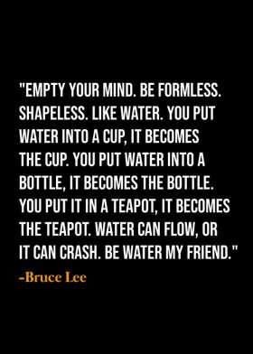 Bruce Lee quotes 