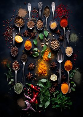 Herbs and Spices Food